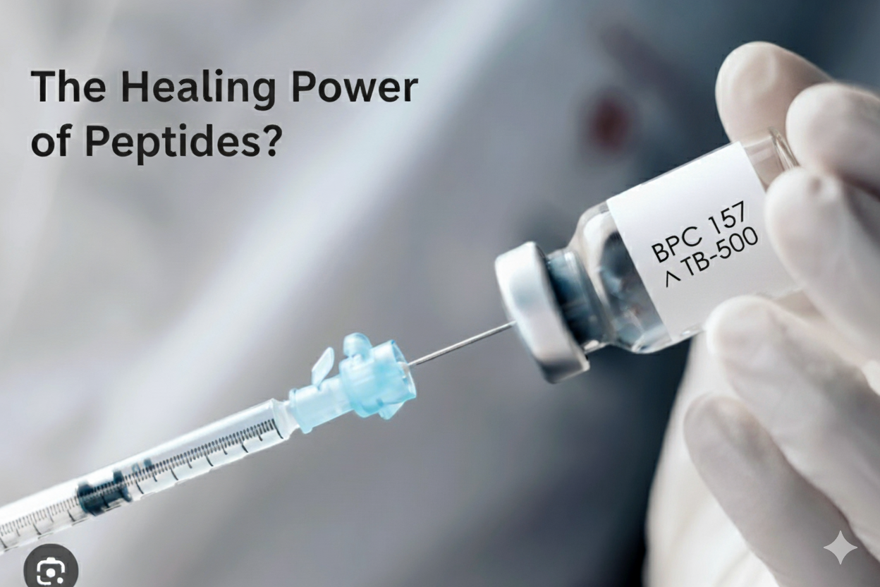 Peptide Experiment: BPC-157 and TB-500 for Healing an Ankle Injury